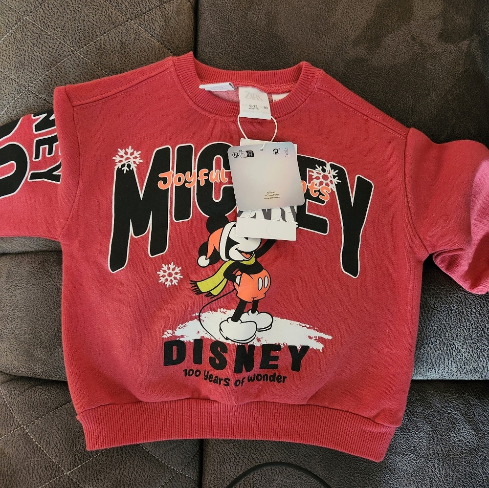 Zara mickey sweatshirt